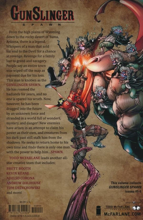 Gunslinger Spawn. Volume 1 by Brett Booth and Todd McFarlane