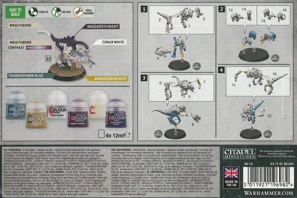 Warhammer 40k – Tyranids – Termagants + Ripper Swarm + paints