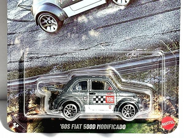 HOT WHEELS – 60s FIAT 500D MODIFIED (B9)