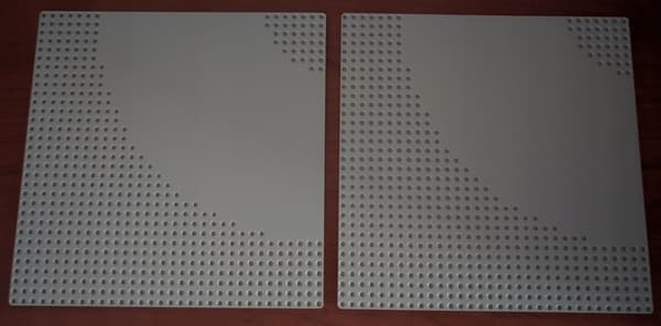 Lego 2359p01 Town 2 Road Plates – Bend ID459