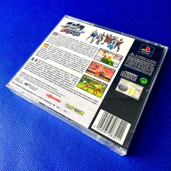 Street Fighter EX2 Plus | PS1 | PSX | PLAYSTATION 1 | NEW | + PROTECTOR