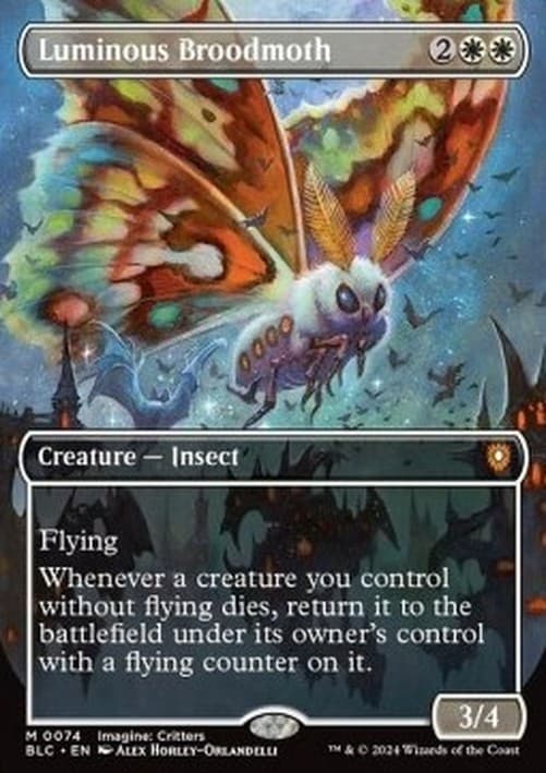 Magic: The Gathering Luminous Broodmoth
