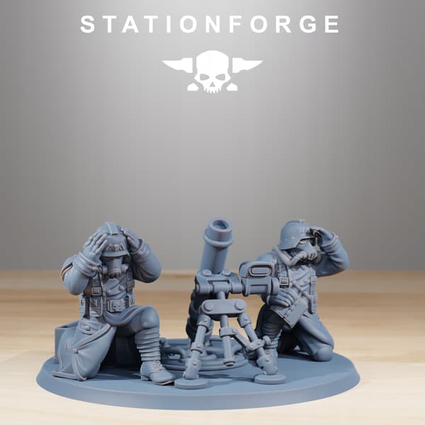 GrimGuard Battle Weapons – Station Forge – 3D printing