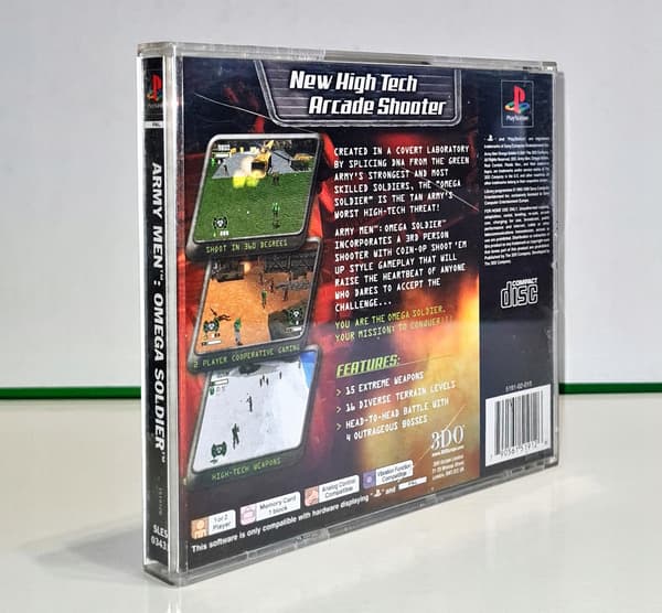 ARMY MEN OMEGA SOLDIER PSX 3XA game
