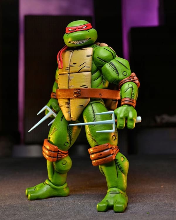 Raphael TMNT Action Figure, 18 cm – Mirage Comics, Comic Book Edition