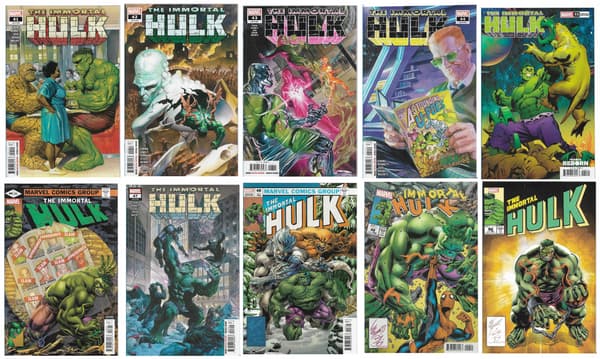Marvel Immortal Hulk Comics 1–50/2019 (in English) – THE COMPLETE SET!