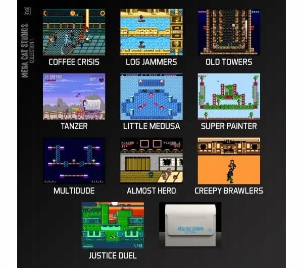 Evercade by Mega Cat Studios: Collection 1 – 10 Games
