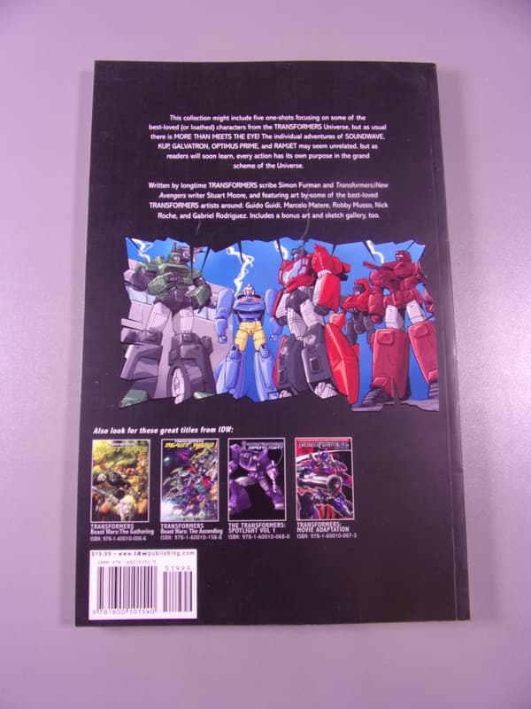 THE TRANSFORMERS SPOTLIGHT 2, 2008, English-language edition