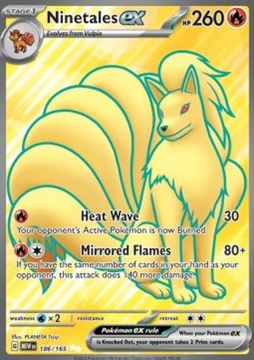 Pokemon Ninetales ex
