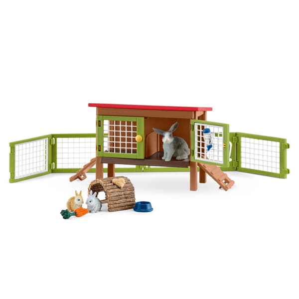 Schleich Rabbit Hutch 42420