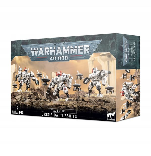 WARHAMMER 40K – TAU-IMPERIET XV8 CRISIS BATTLESUITS