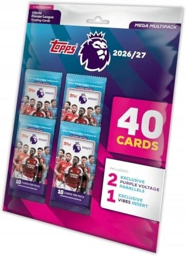 PREMIER LEAGUE 2026/27 FLAGSHIP COLLECTOR’S CARDS – MEGA MULTI-PACK