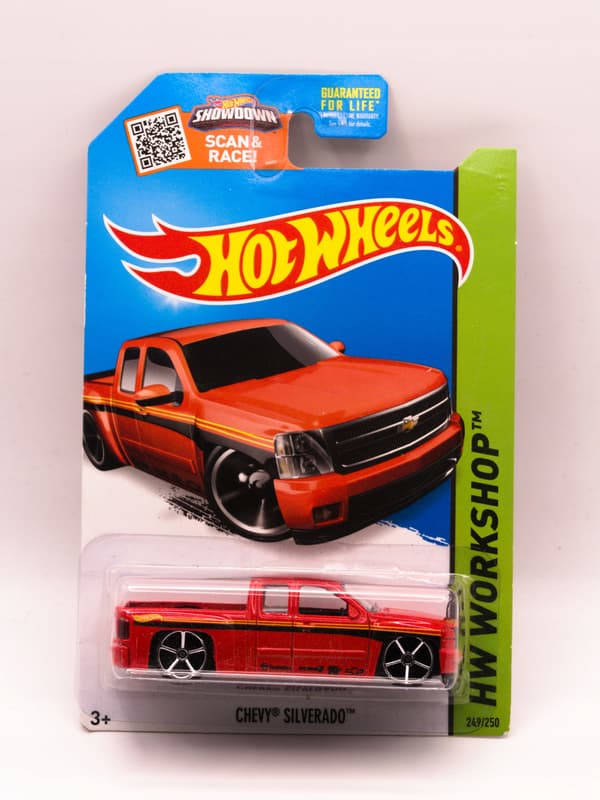 HOT WHEELS Chevy Silverado Red