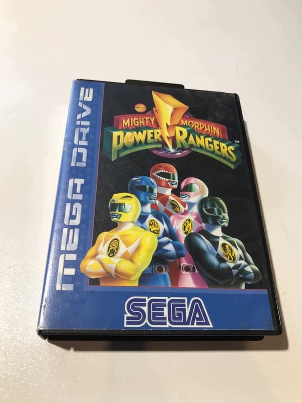 MIGHTY MORPHIN POWER RANGERS SEGA MEGA DRIVE