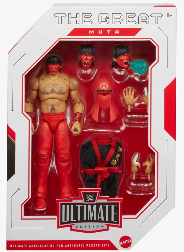 MATTEL WWE Ultimate The Great Muta Figure