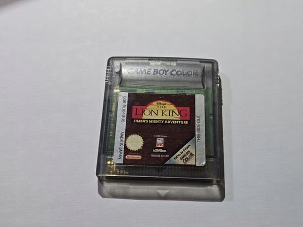 THE LION KING GAME BOY