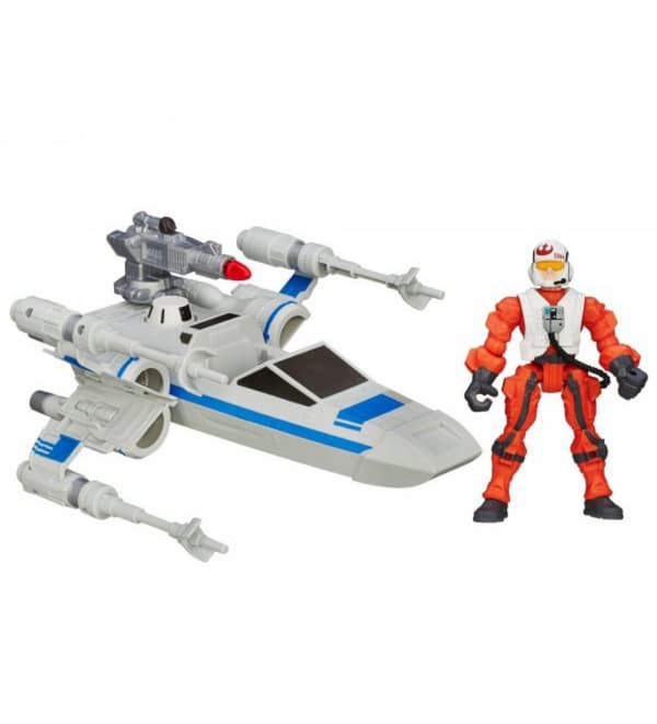 Star Wars Hero Mashers X-wing pilot figure B3702 by Hasbro