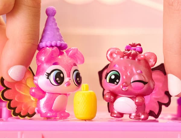 BLOOMABLES HATCHIMALS SET OF 6 BLOOM BASH FIGURES + ACCESSORIES