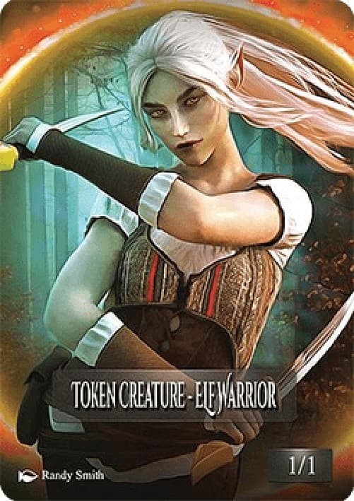Magic: The Gathering Elf Warrior Token