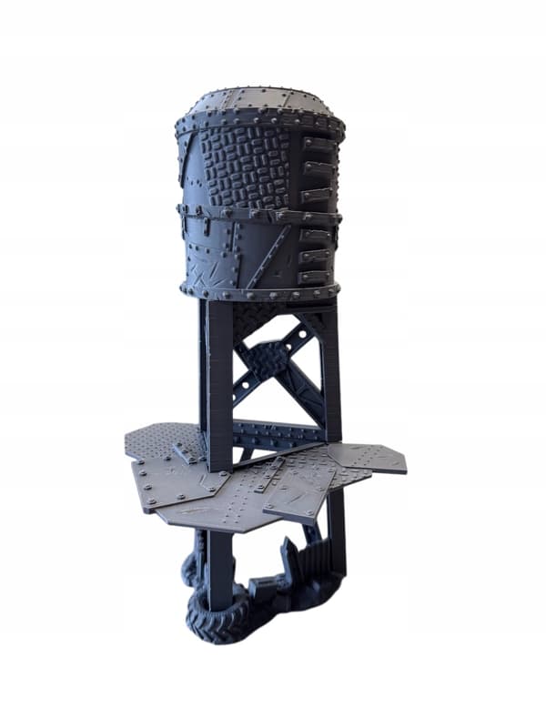 Orcza water tower with a platform