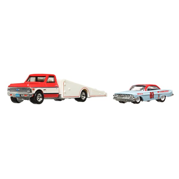 HOT WHEELS Team Transport 61 IMPALA +72 CHEVY RAMP