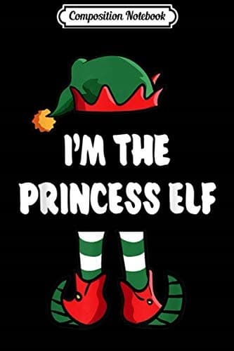 Composition Notebook: I'm the Queen Elf Family Matching Christmas Gift Set