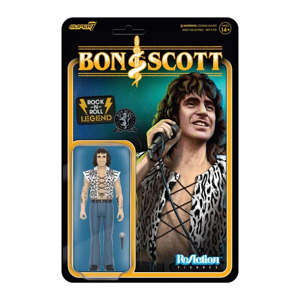 BON SCOTT: REACTION FIGURES - (V2)