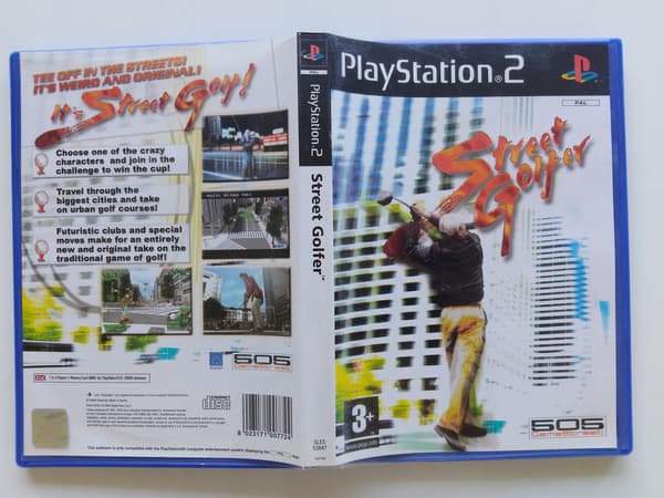 STREET GOLFER PS2 3xA