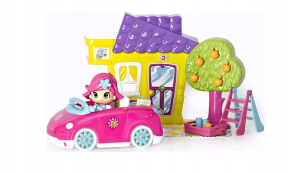 PINYPON HOUSE AND CONVERTIBLE SET WITH 20 ACCESSORIES – A SUPER CREATIVE SET