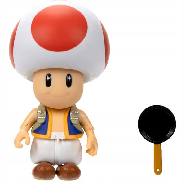 13 cm Toad figurine from Super Mario Bros – Perfect for gaming fans