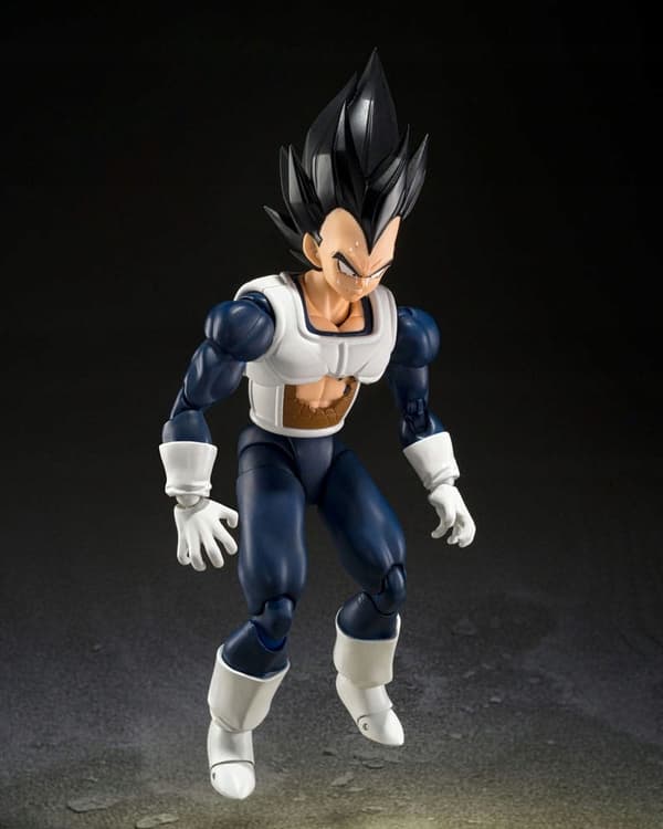 S.H. Figuarts Vegeta Old Battle Clothes - Dra collectable action figure