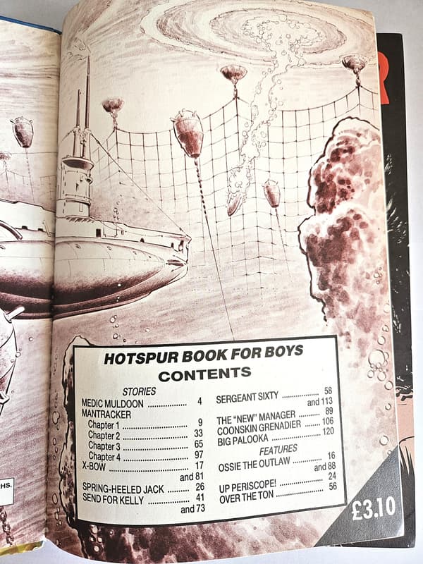 HOTSPUR Book for Boys 1990