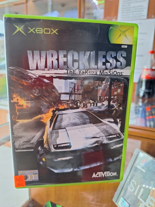 Wreckless Xbox Classic, BDB, CentrumGrania