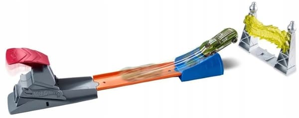 HOT WHEELS BASIC CHALLENGES ELECTRIC TOWER SET WITH 1 CAR