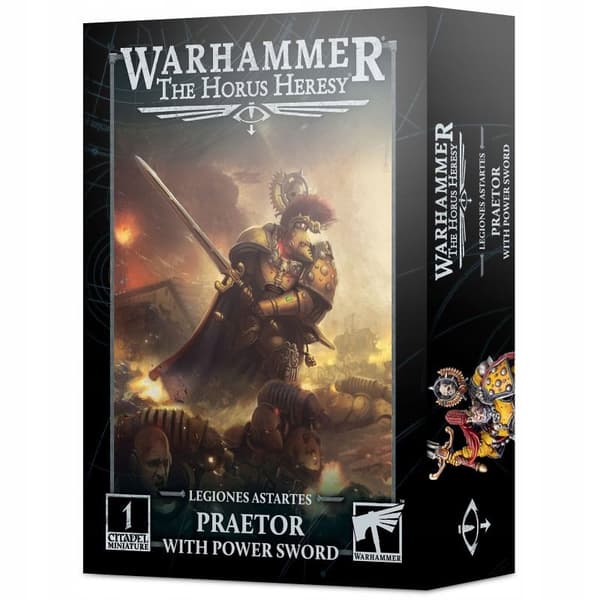 The Horus Heresy Praetor with Power Sword