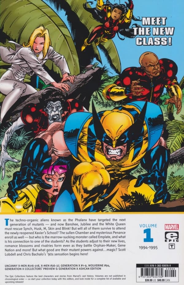 Generation X Epic Collection: Back to School