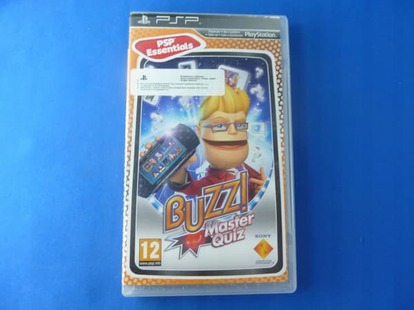 BUZZ MASTER QUIZ – album in excellent condition, Polish version, PSP
