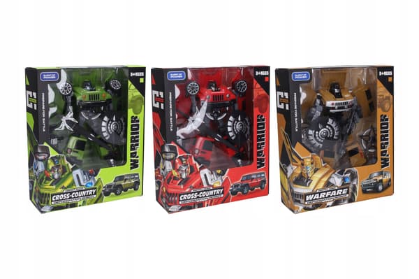 Max WaRRior Robot Car, 24 cm