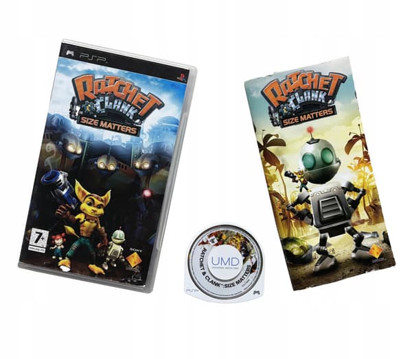 Ratchet & Clank: Size Matters for PSP – A platform game with interesting gameplay mechanics!