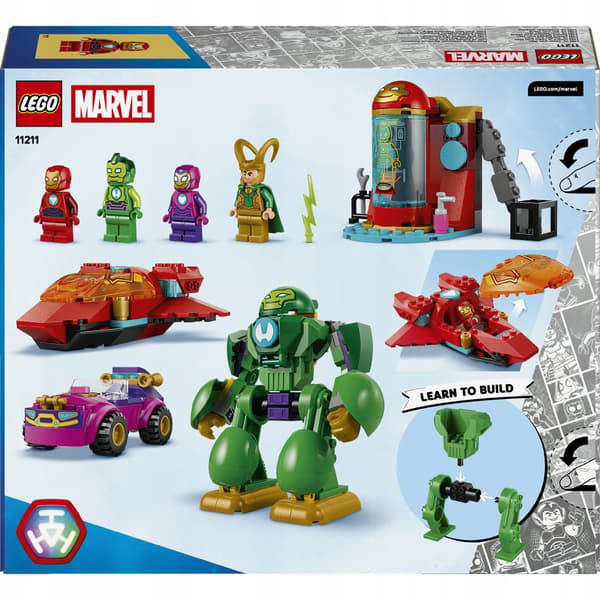 LEGO Disney Junior Marvel 11211 Loki vs the Iron Man Team