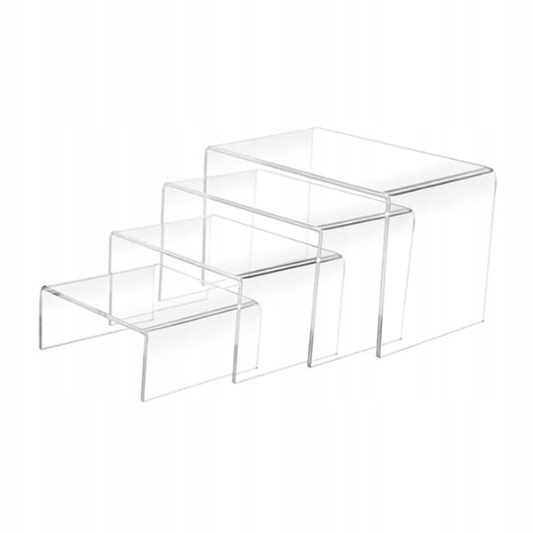 Riser Organiser Acrylic Display Shelf – Clear Acrylic Shelf Set
