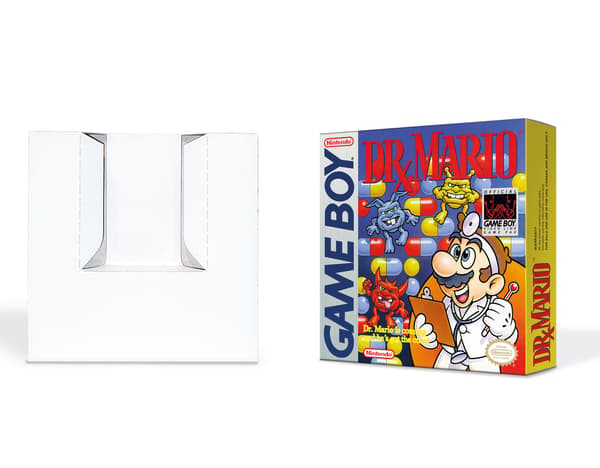 Dr Mario Replica Gameboy Packaging + Insert