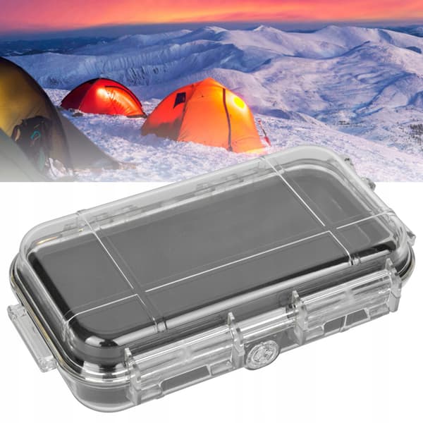Weather-resistant for outdoor use. A sealed box,