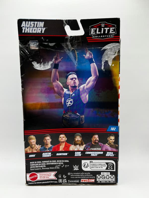 AUSTIN THEORY WWE ELITE SERIES #102 (CHASE VARIANT) figurine *DMG*