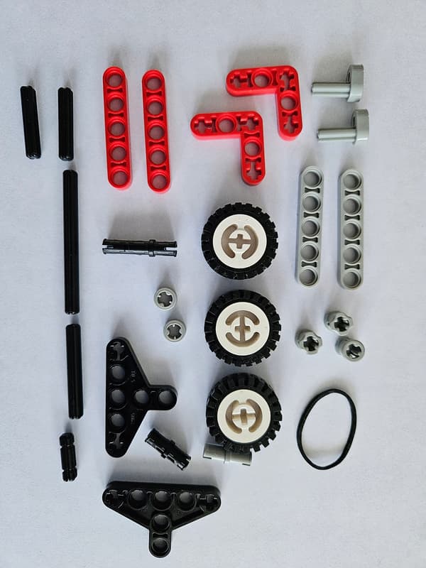 LEGO Technic 1257 – Tricycle – Complete set + INSTRUCTIONS