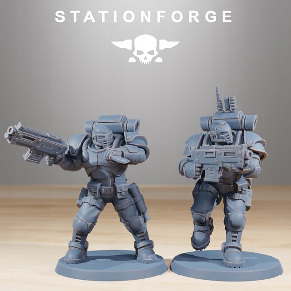 Socratis Light Infantry – Station Forge – 3D-utskrift