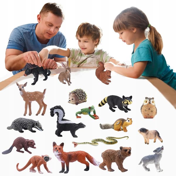 FOREST ANIMALS SET (18 pieces)