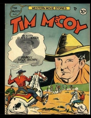 Tim McCoy #21: Golden Age Western Frontier Comic 1949