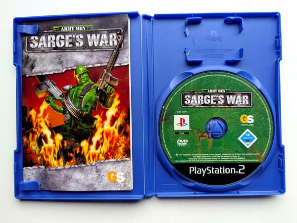 *** ARMY MEN SARGE'S WAR PLAYSTATION 2 PS2 PSX *** 3AAA