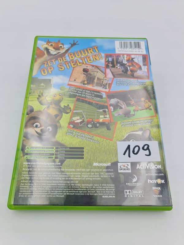 OVER THE HEDGE Xbox boxed version